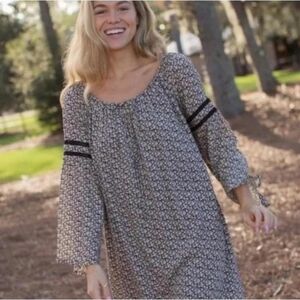 Natural Life Floral Boho Mini Dress